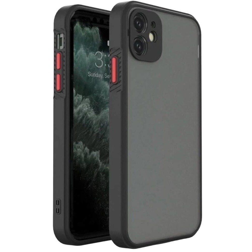 SHEIN iPhone 11 Contrast Case in Gray​​​​​​​